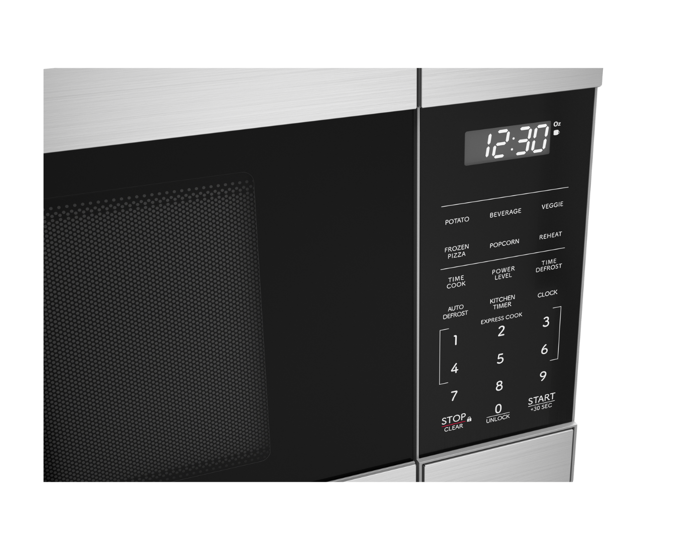 microwave control buttons