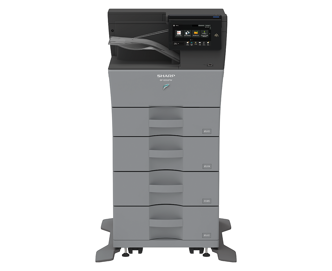 Black & White Printer full trays