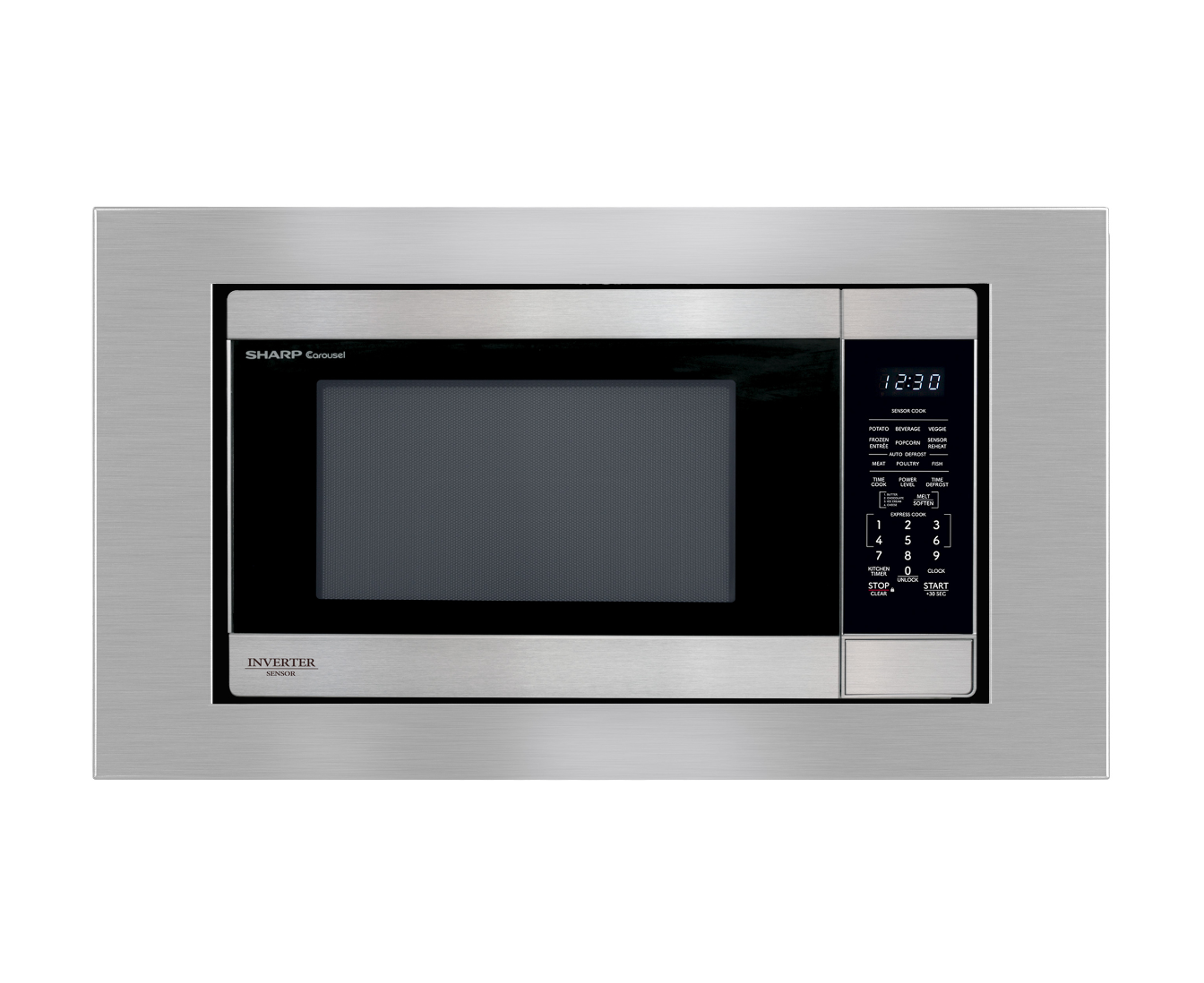 Canada Made Trim Kit with microwave installed