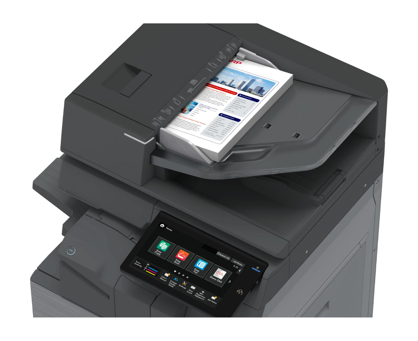 printer copying feature
