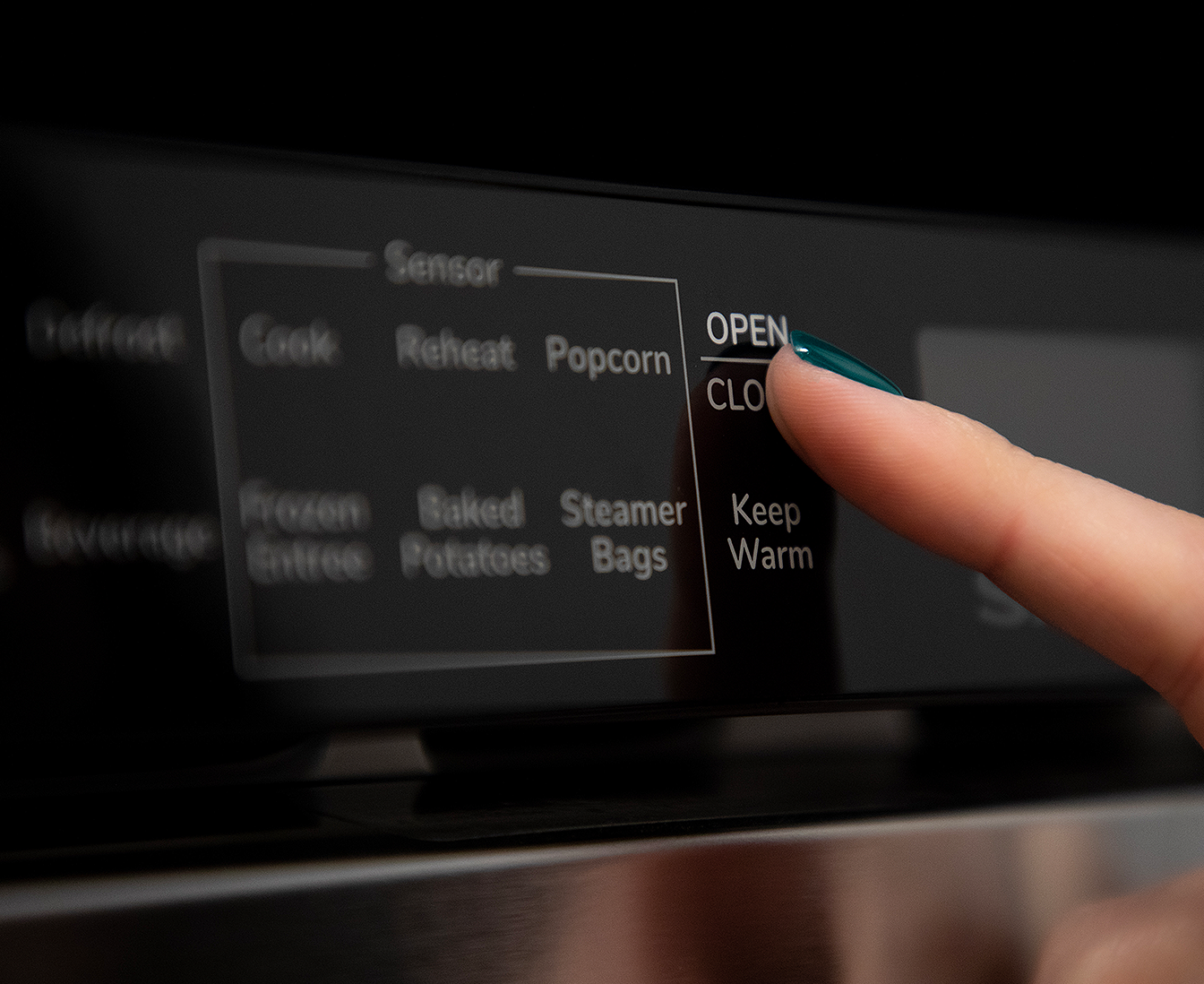 SMD2443JSC Sharp 24 in. Built-In Microwave Drawer control panel