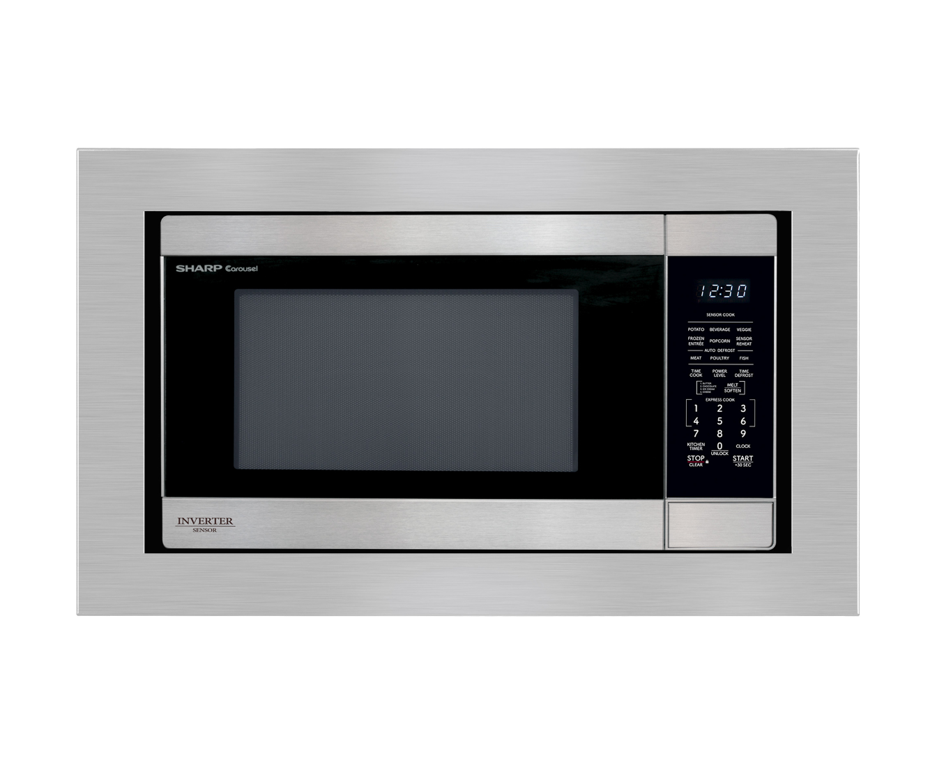 Canada Made Trim Kit with microwave installed