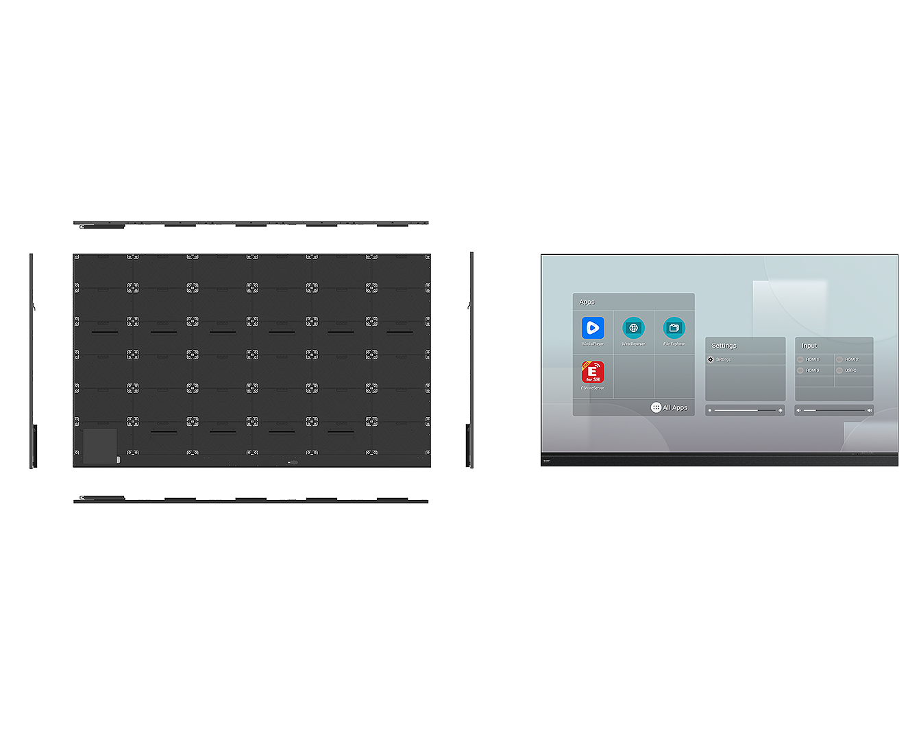 dvled front and back view