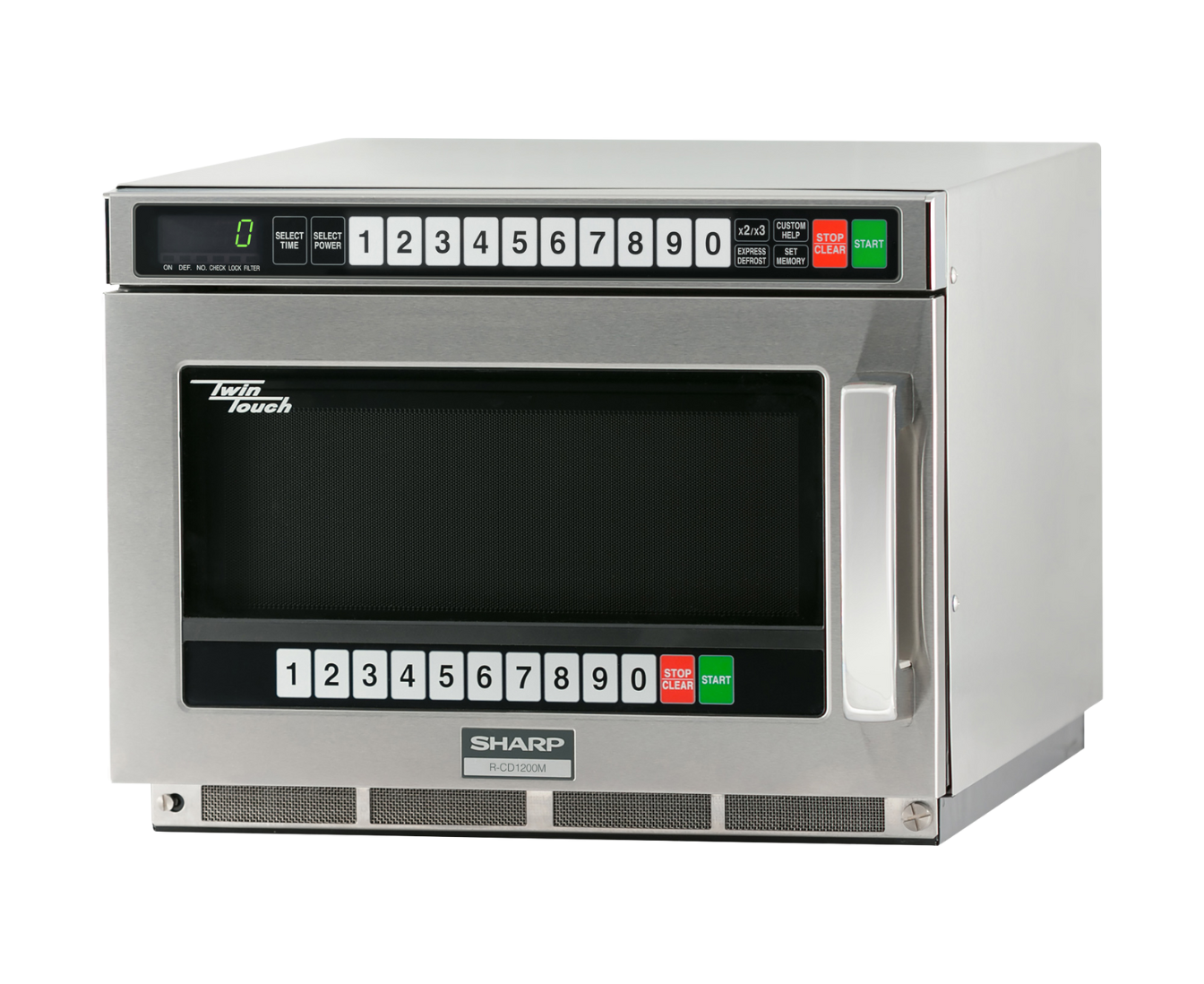 commercial microwave right angle