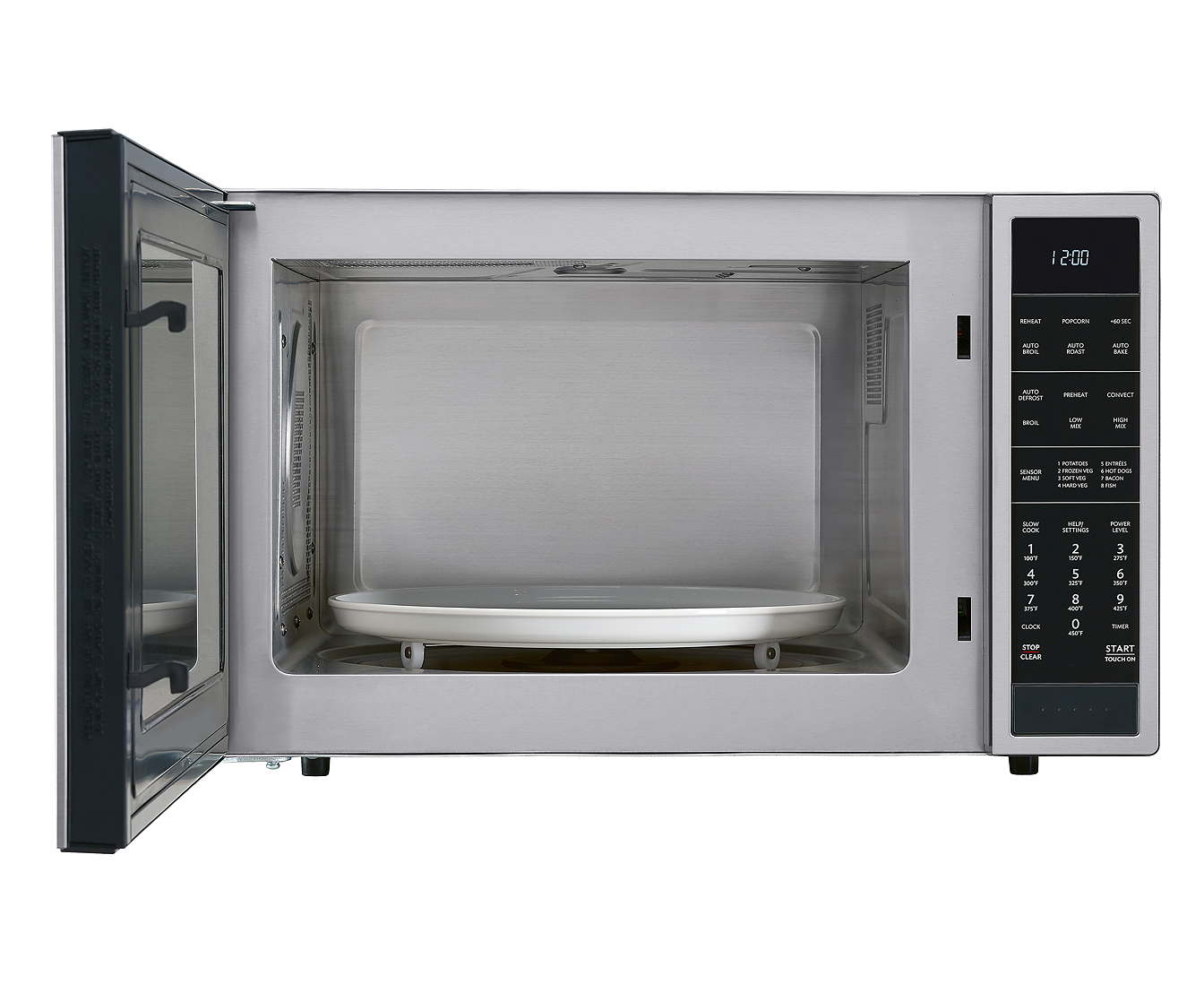 SMC1585BS door fully opened