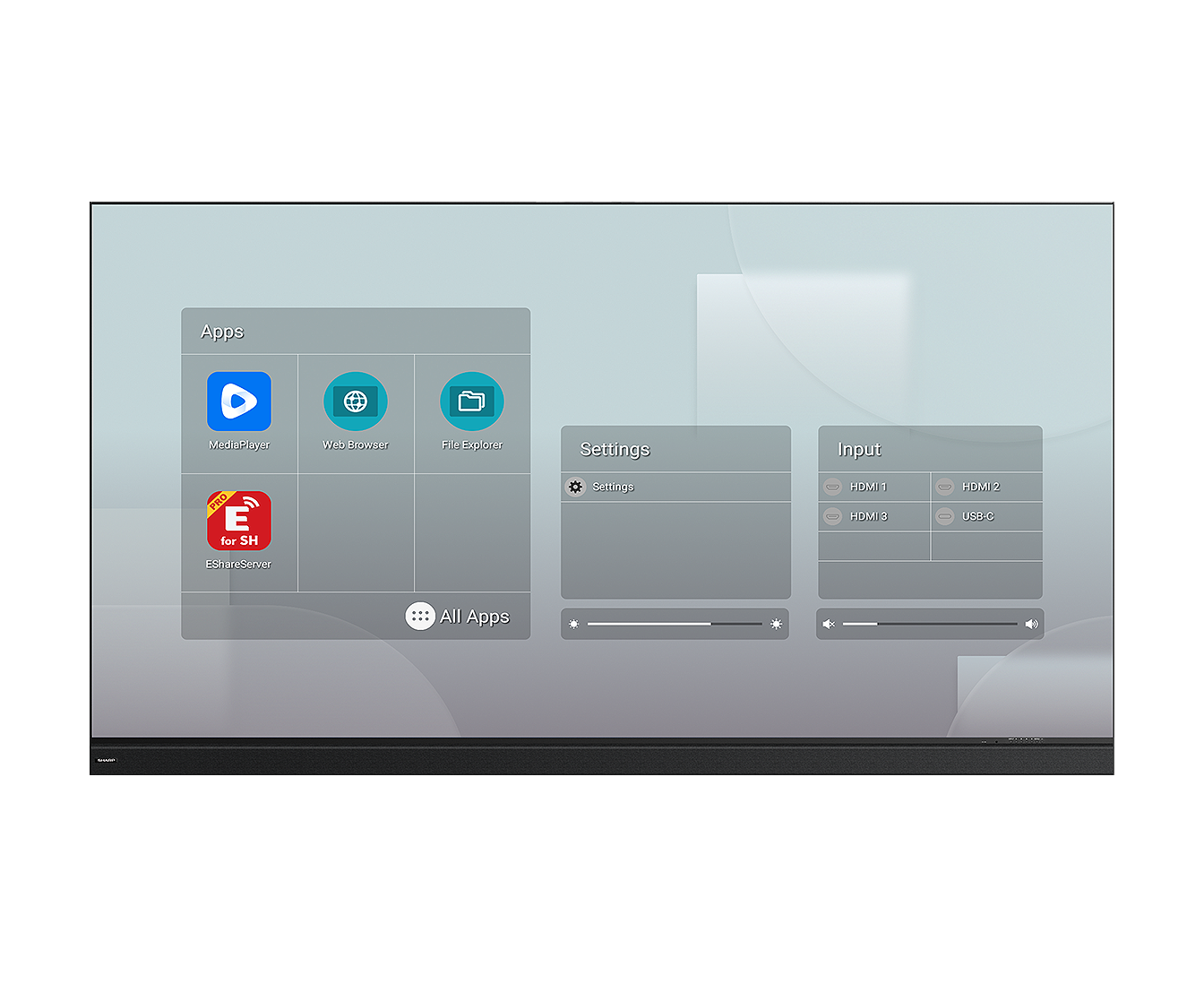dvled with settings showing