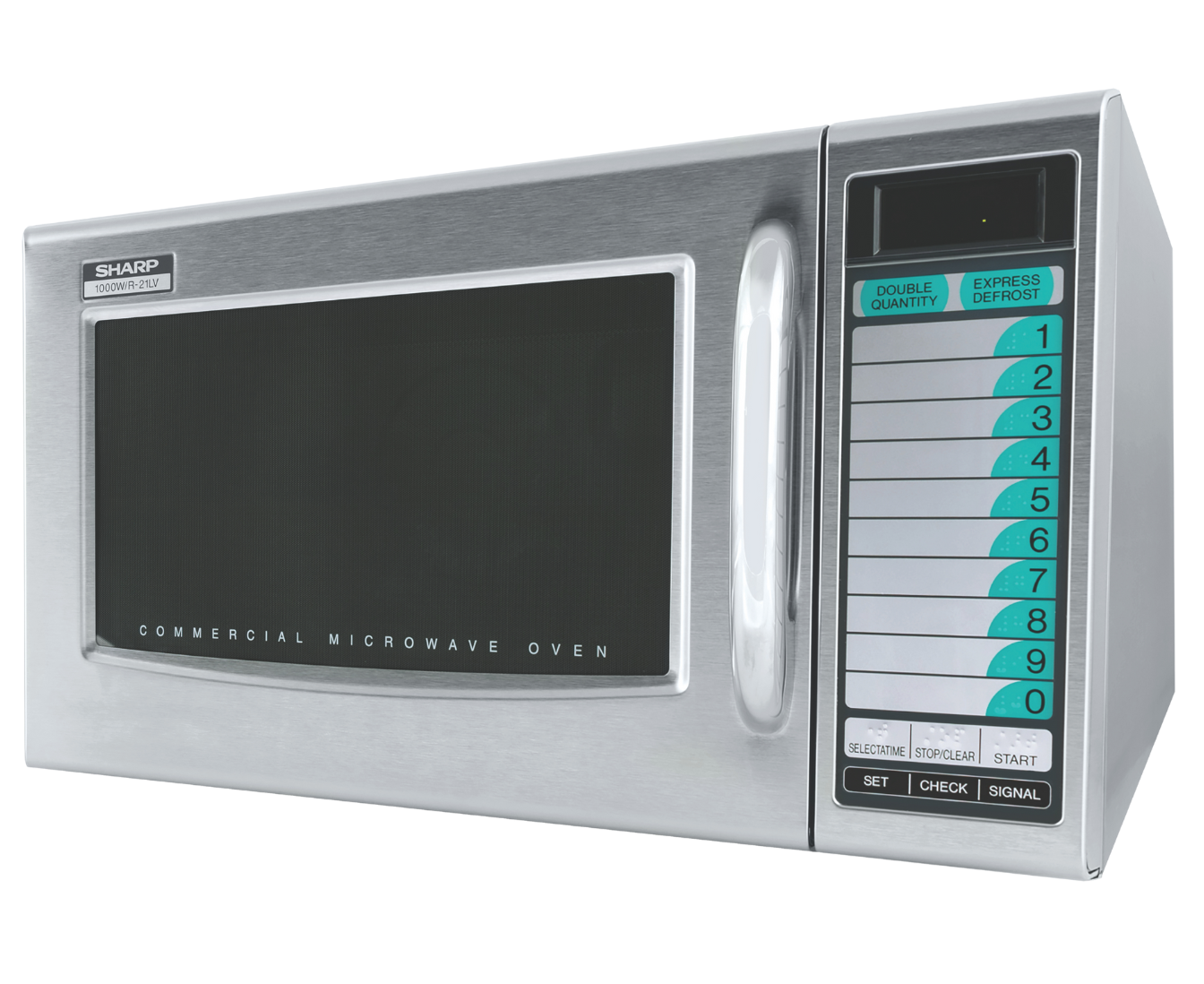 microwave right view