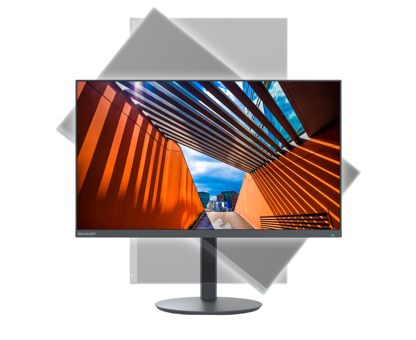 DD-E244FL installation options in an office setting