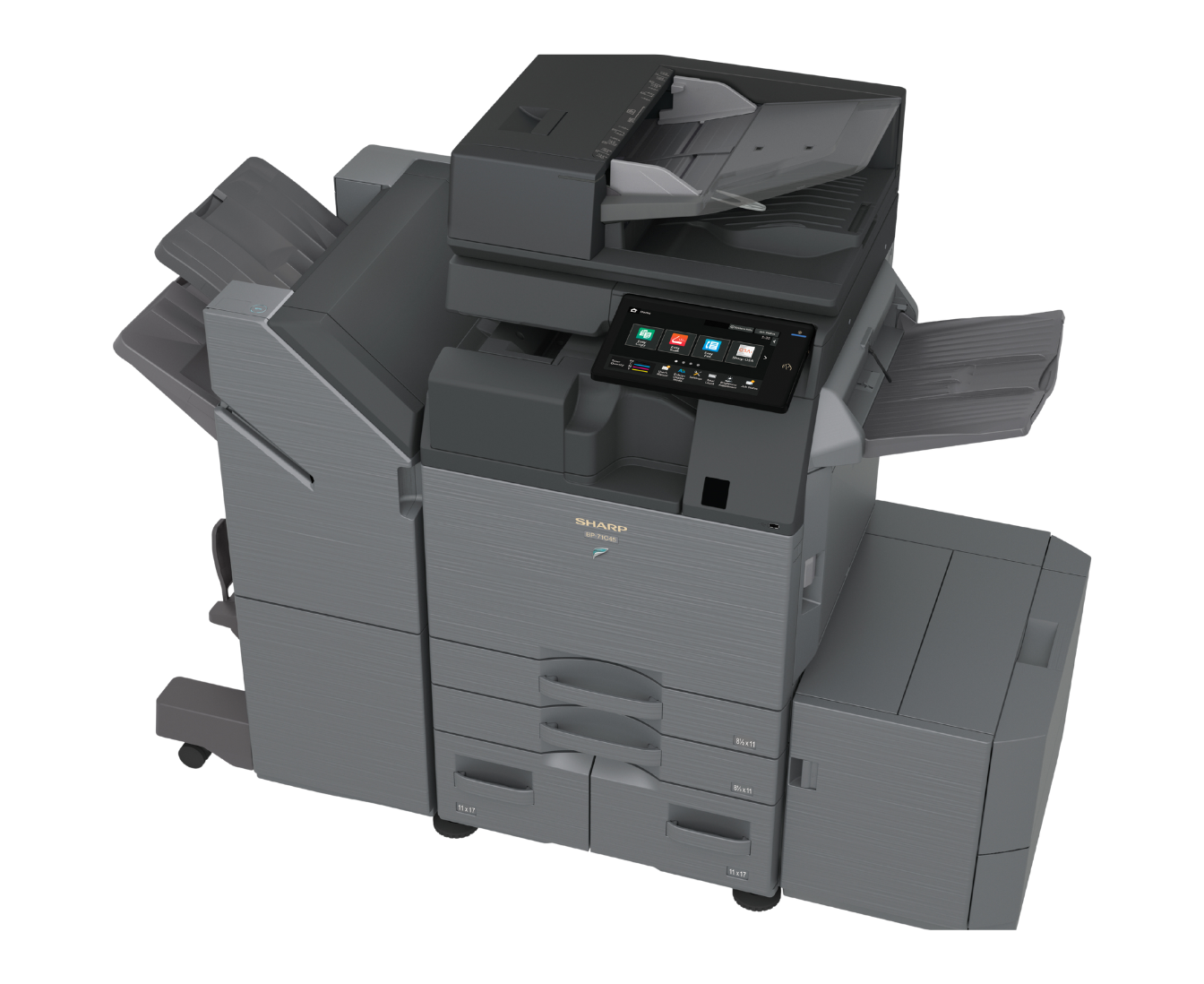 top view of printer