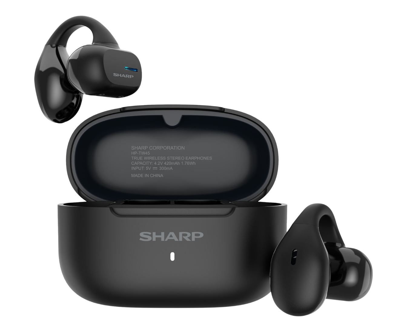 ear pods headphones opened