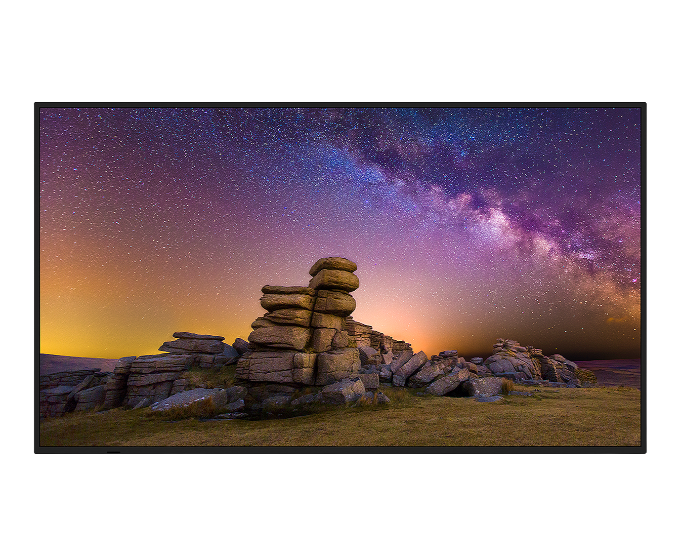 P series landscape showing rocks