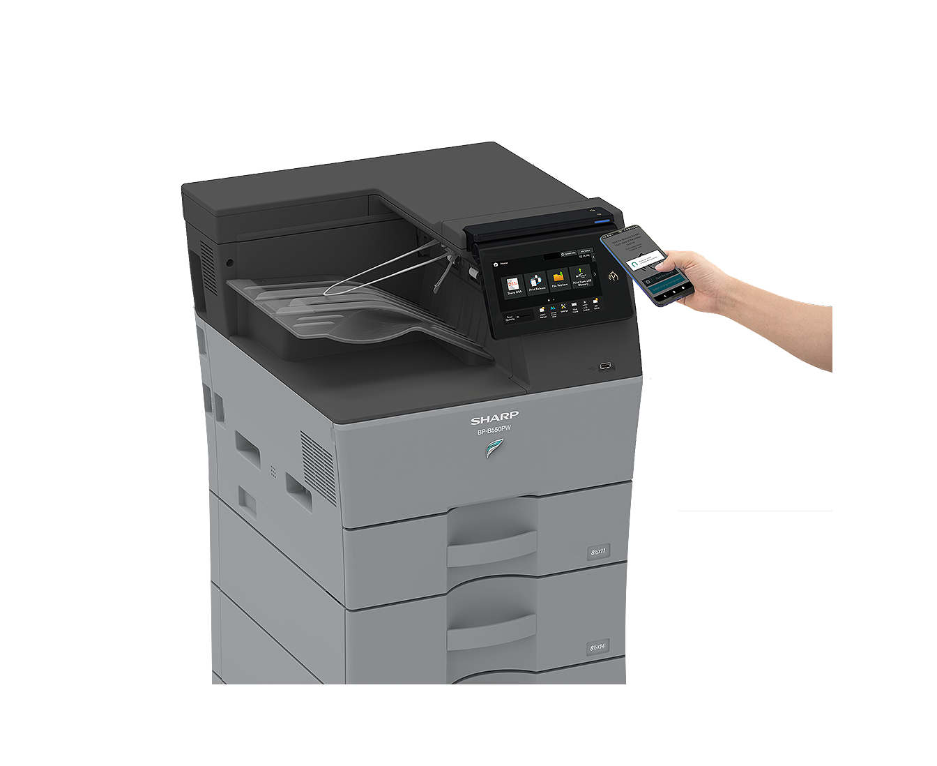 Black & White Printer connecting with phone