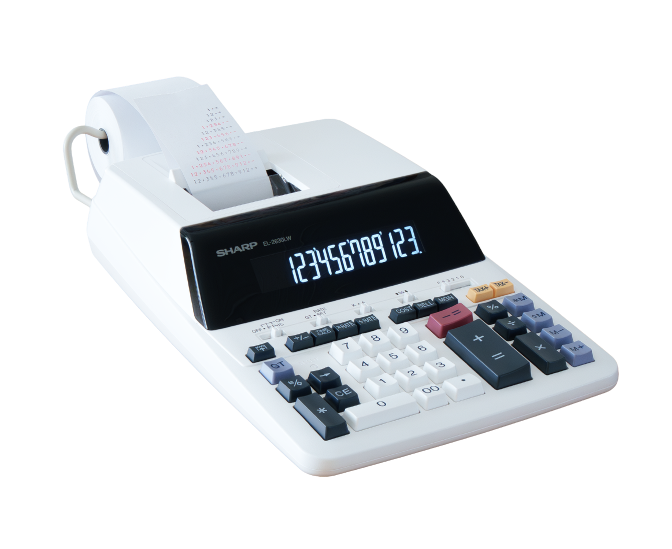 left side of calculator