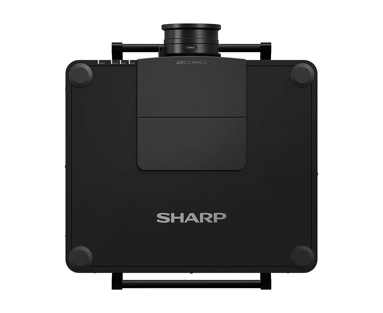 top view of projector