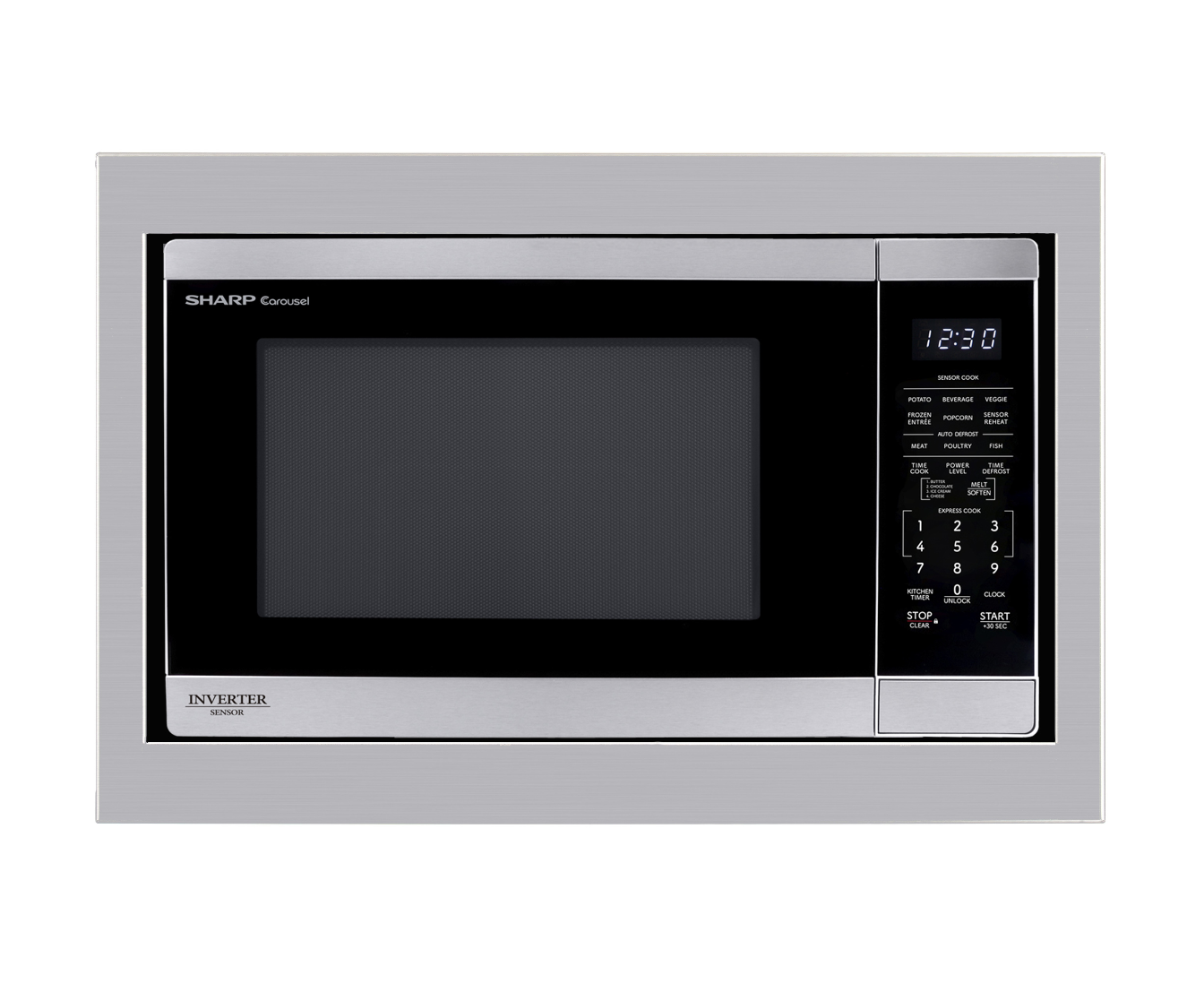 Canada Made Trim Kit with microwave installed