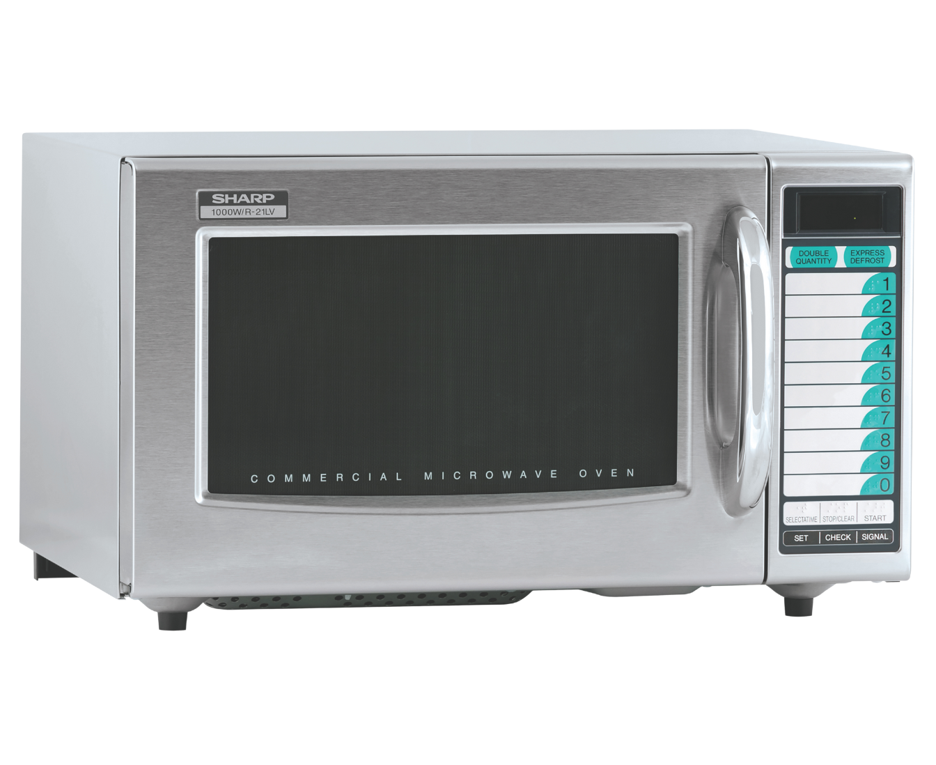 microwave left angle