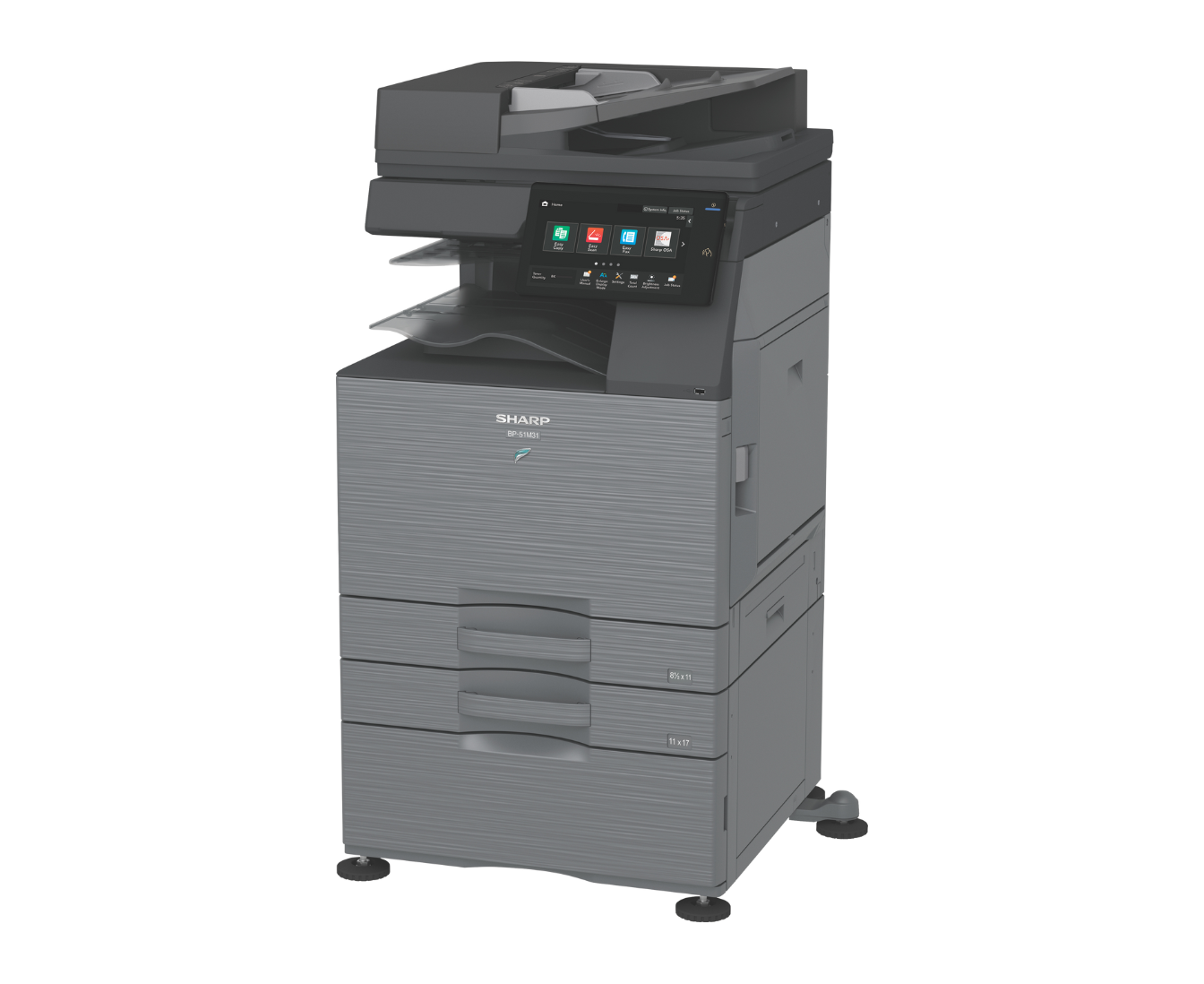 full printer side view