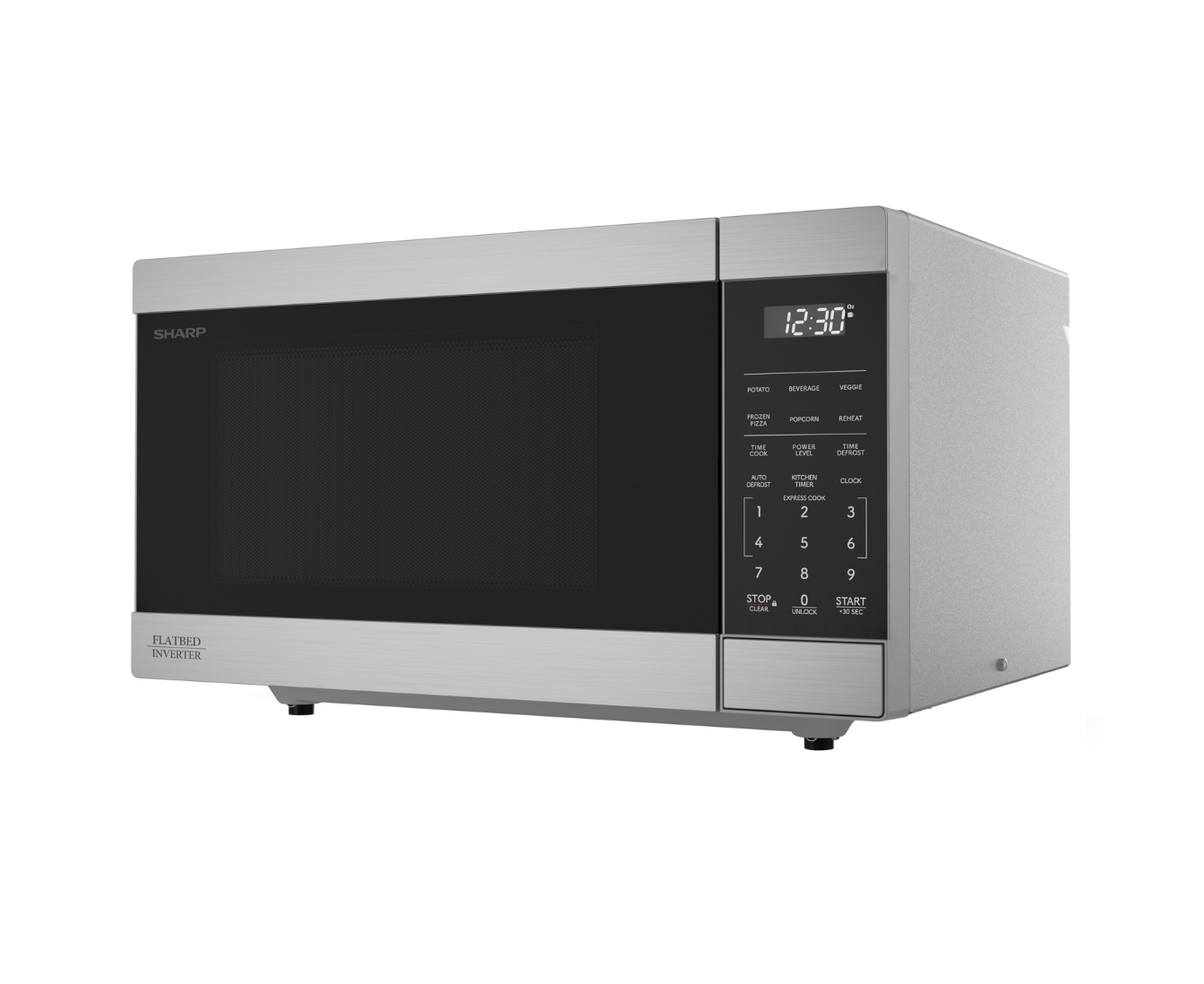 microwave right view