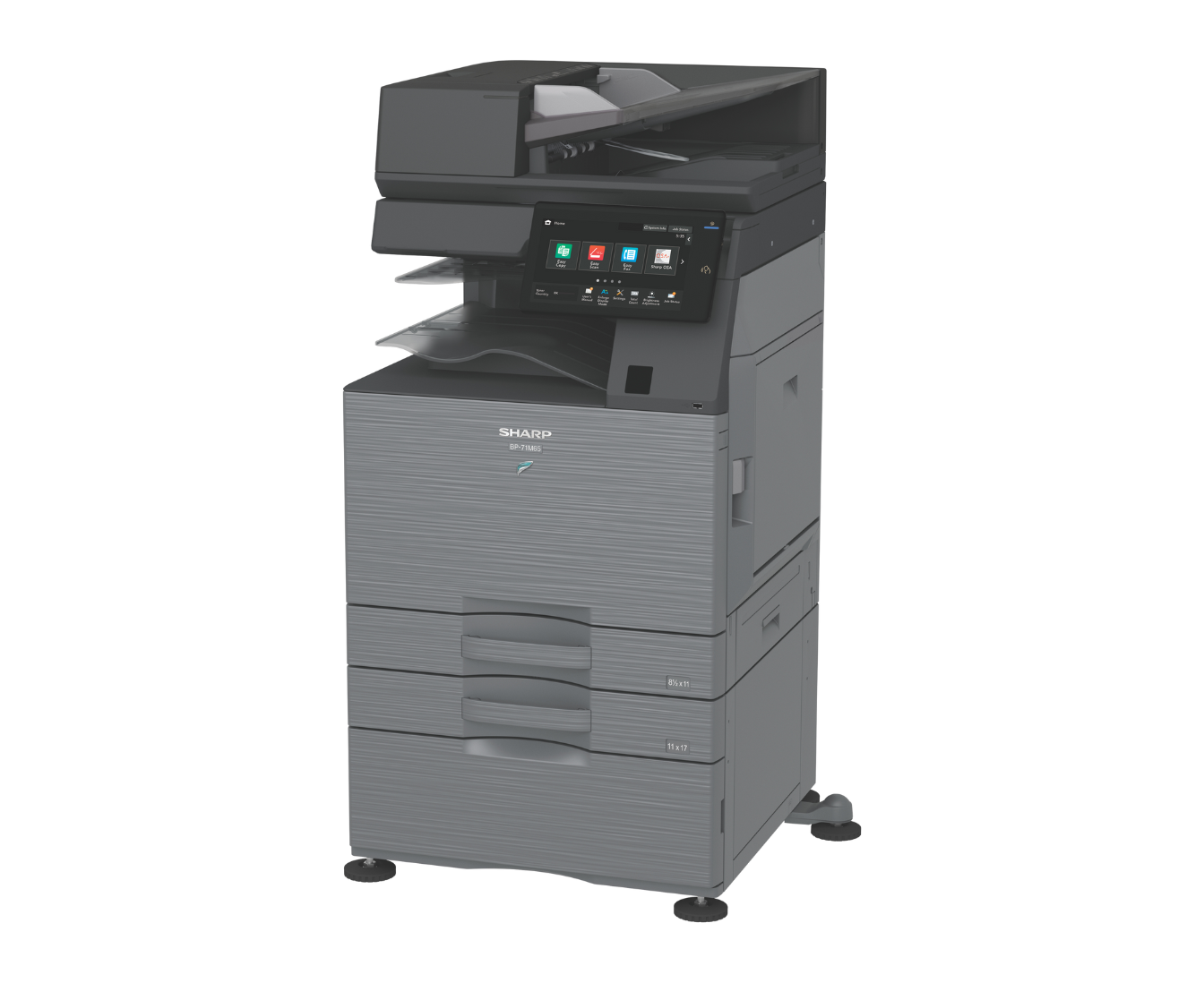 angled view of printer