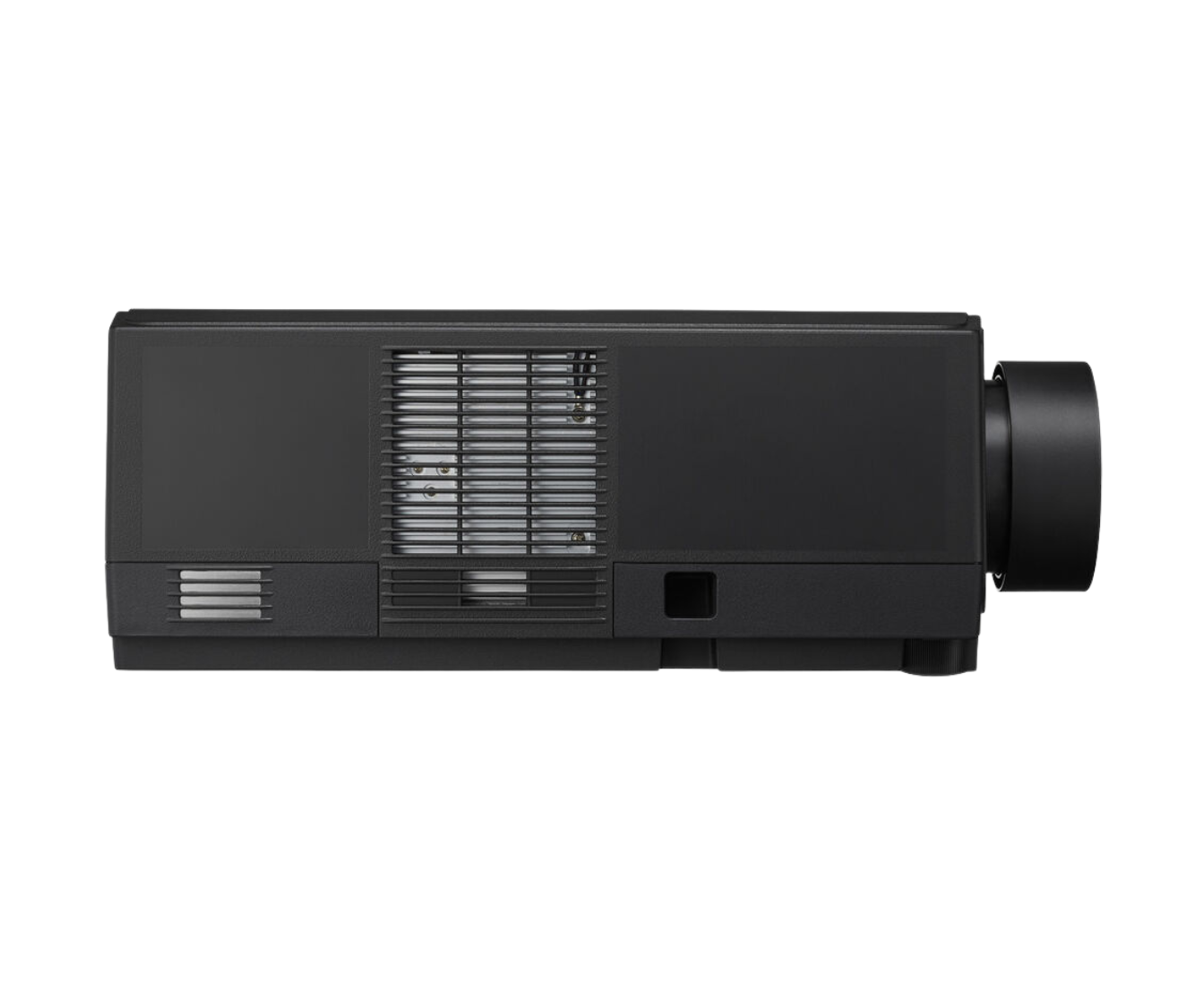 left view of black projector