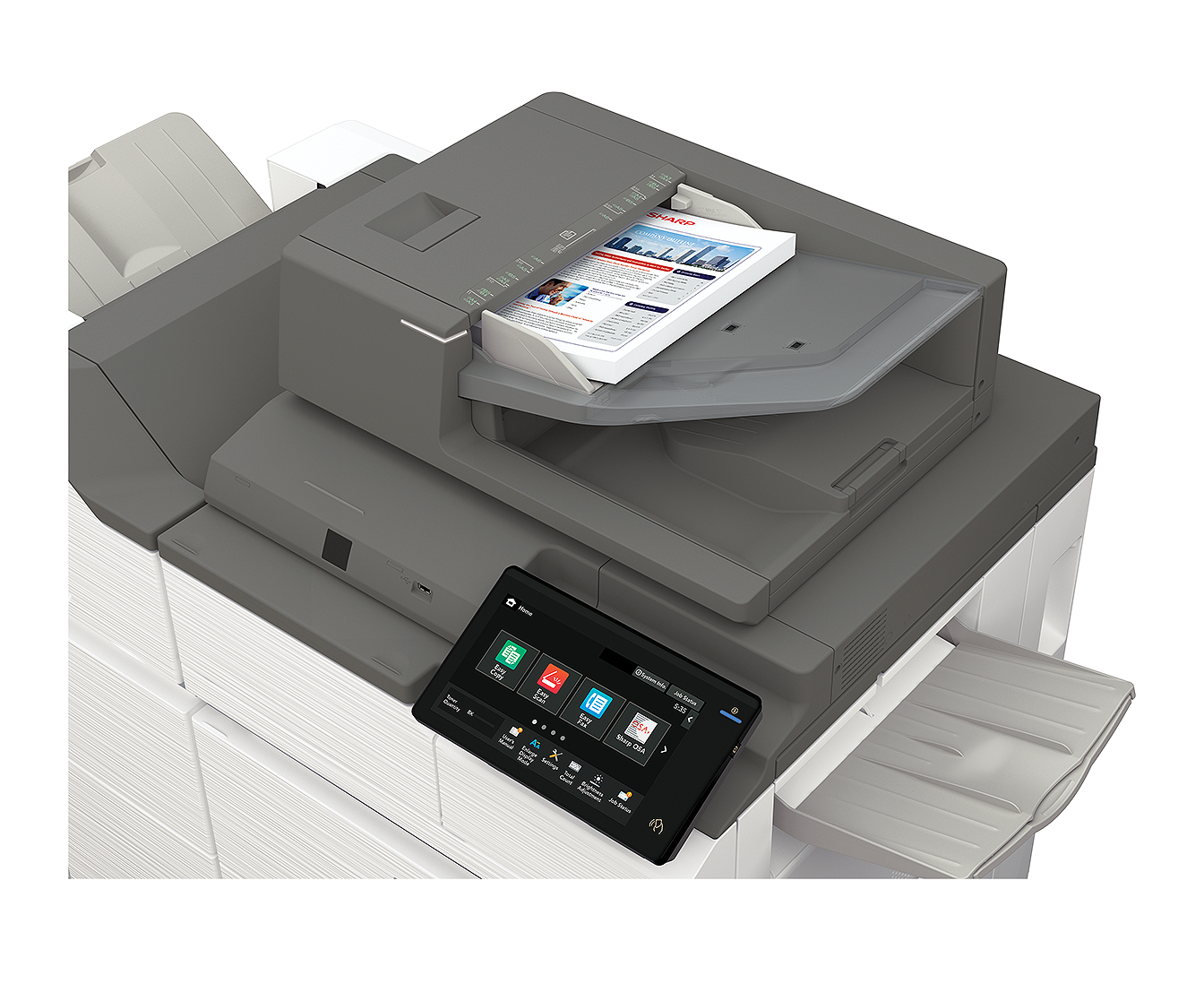 Sharp BP70M90 – 90ppm Monochrome Copier and Printer for Office Use