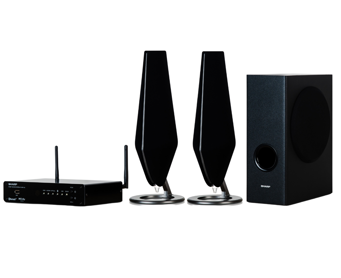 2.1 Channel Sound Bar with Wireless Subwoofer HT-SPW135