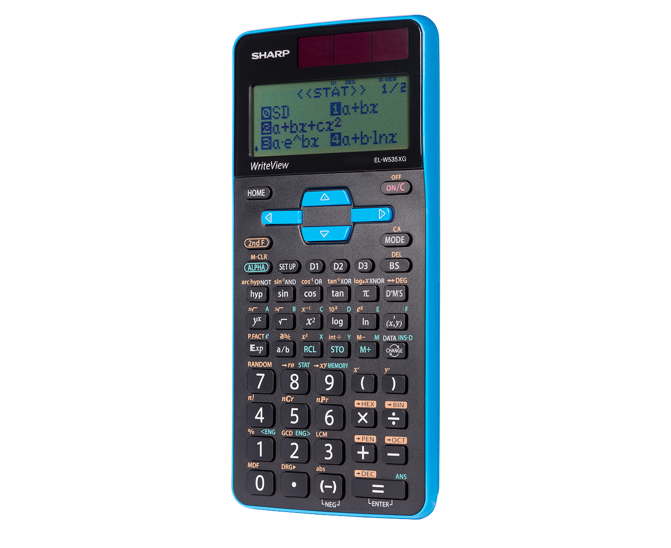 Sharp ELW535XGBL Scientific Calculator – 4?Line WriteView