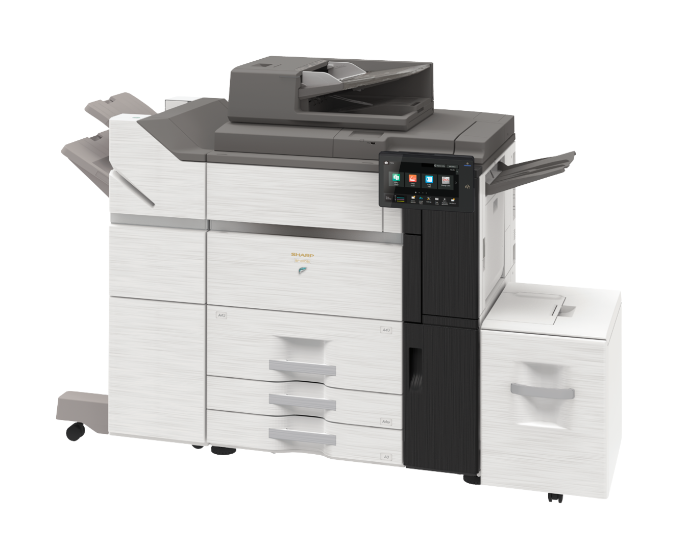 printer on a slant