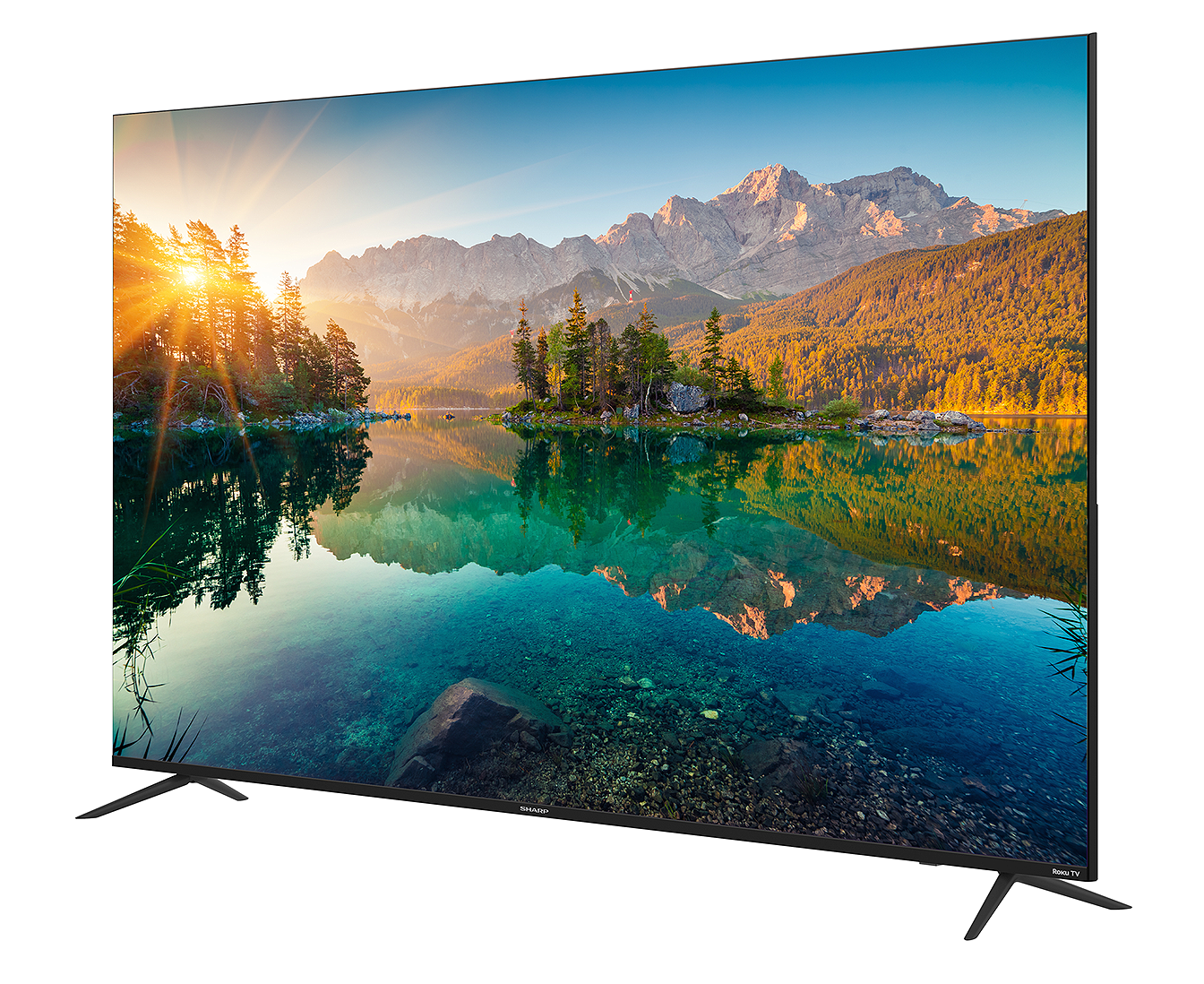 4T?C75EL8UR 75? AQUOS 4K Roku Smart TV – Sharp Canada