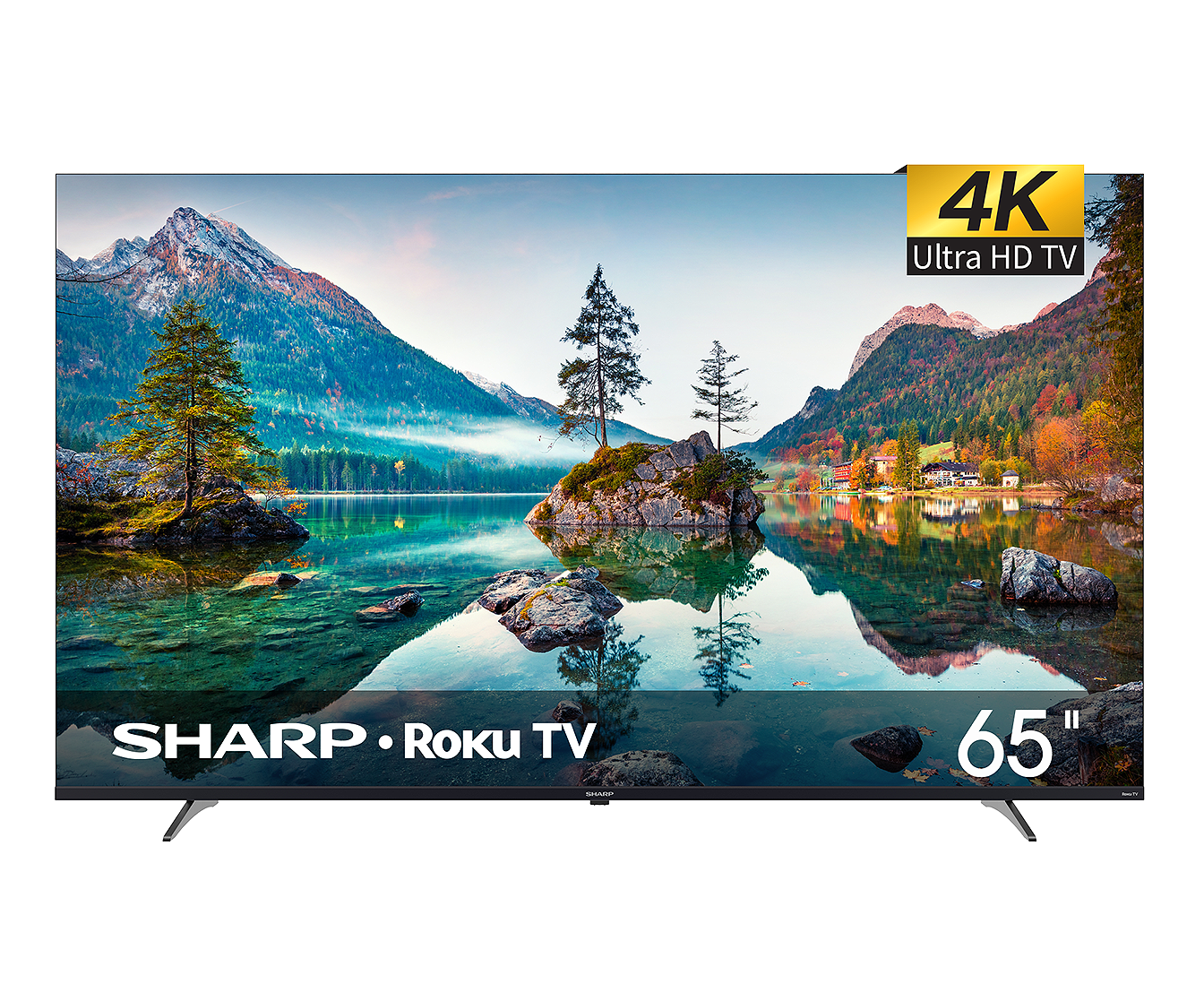 4T?C65EL8UR 65? AQUOS 4K Roku Smart TV – Sharp Canada