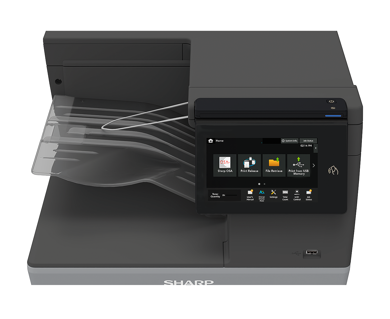 Sharp BPC545PW – 45ppm Colour Copier and Printer for Office Use