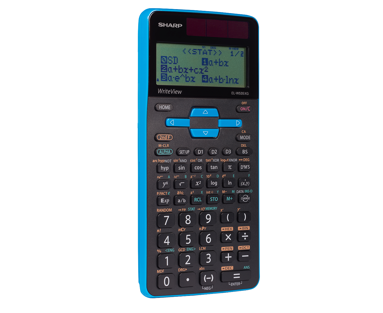 Sharp Riteview Sharp ELW535XGBL Scientific Calculator – 4?Line WriteView (422 Functions)