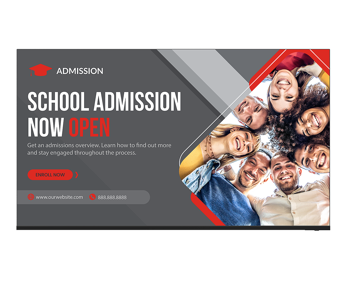 50-Inch Professional Large Format Display | 50