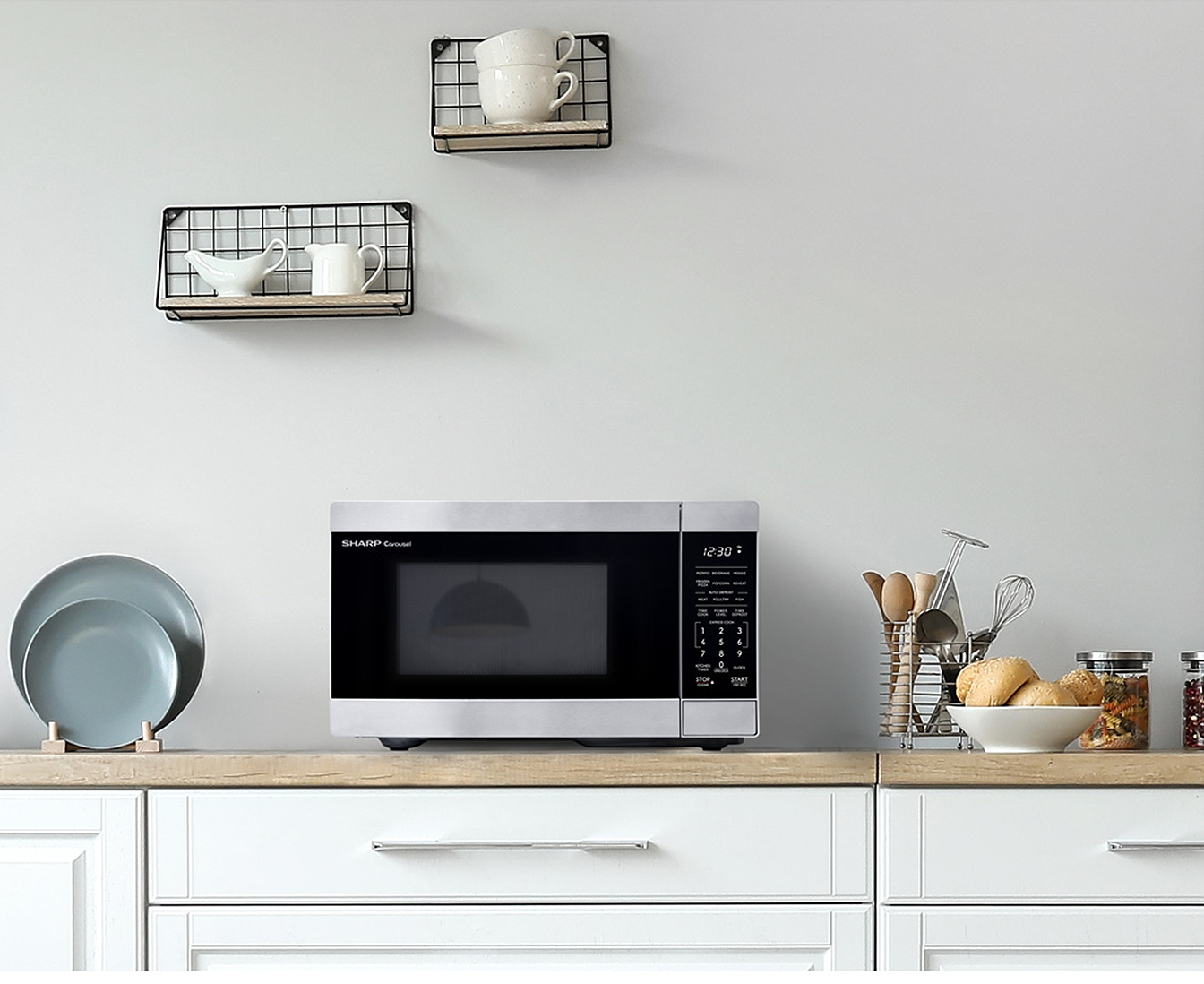 SHARP SMC0962KSC Countertop Microwave 0.9 cu. ft. 900W SHARP SMC0962KSC Countertop Microwave 0.9 cu. ft. 900W